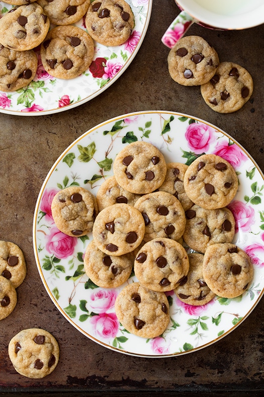 one-bite size cookies